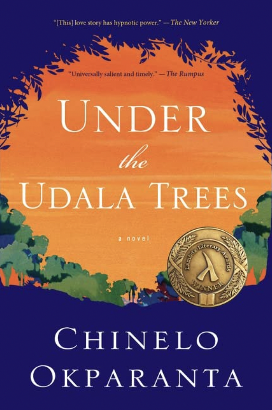 Book cover of Under the Udala Trees by Chinelo Okparanta