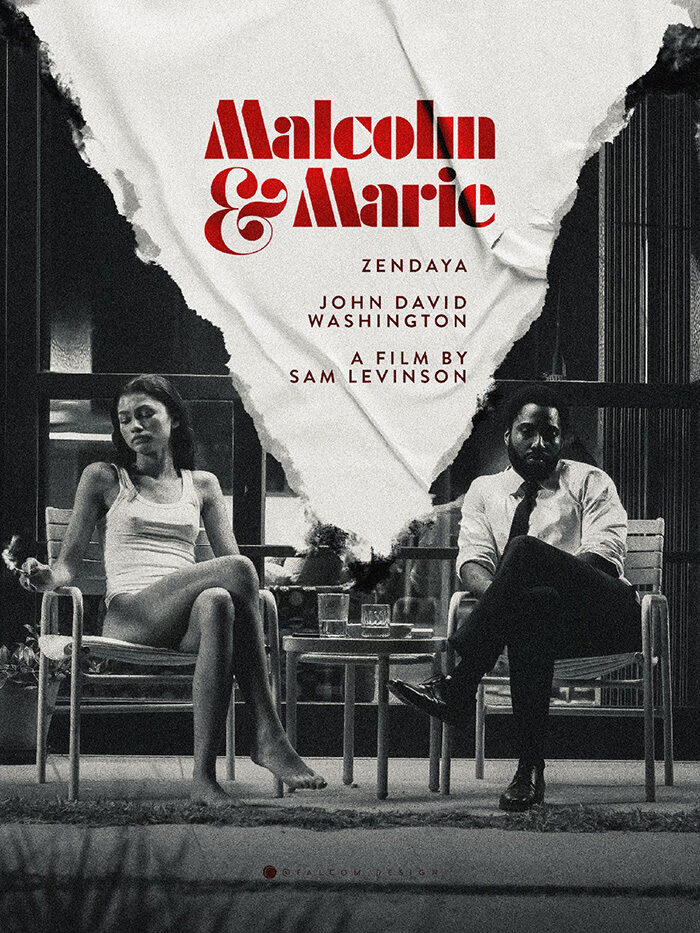 Malcolm & Marie on Netflix movie poster